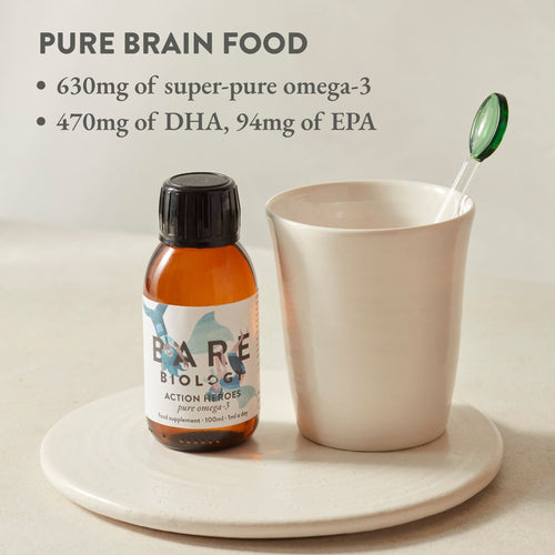 Action Heroes Pure Omega-3 Fish Oil for Kids (Liquid)