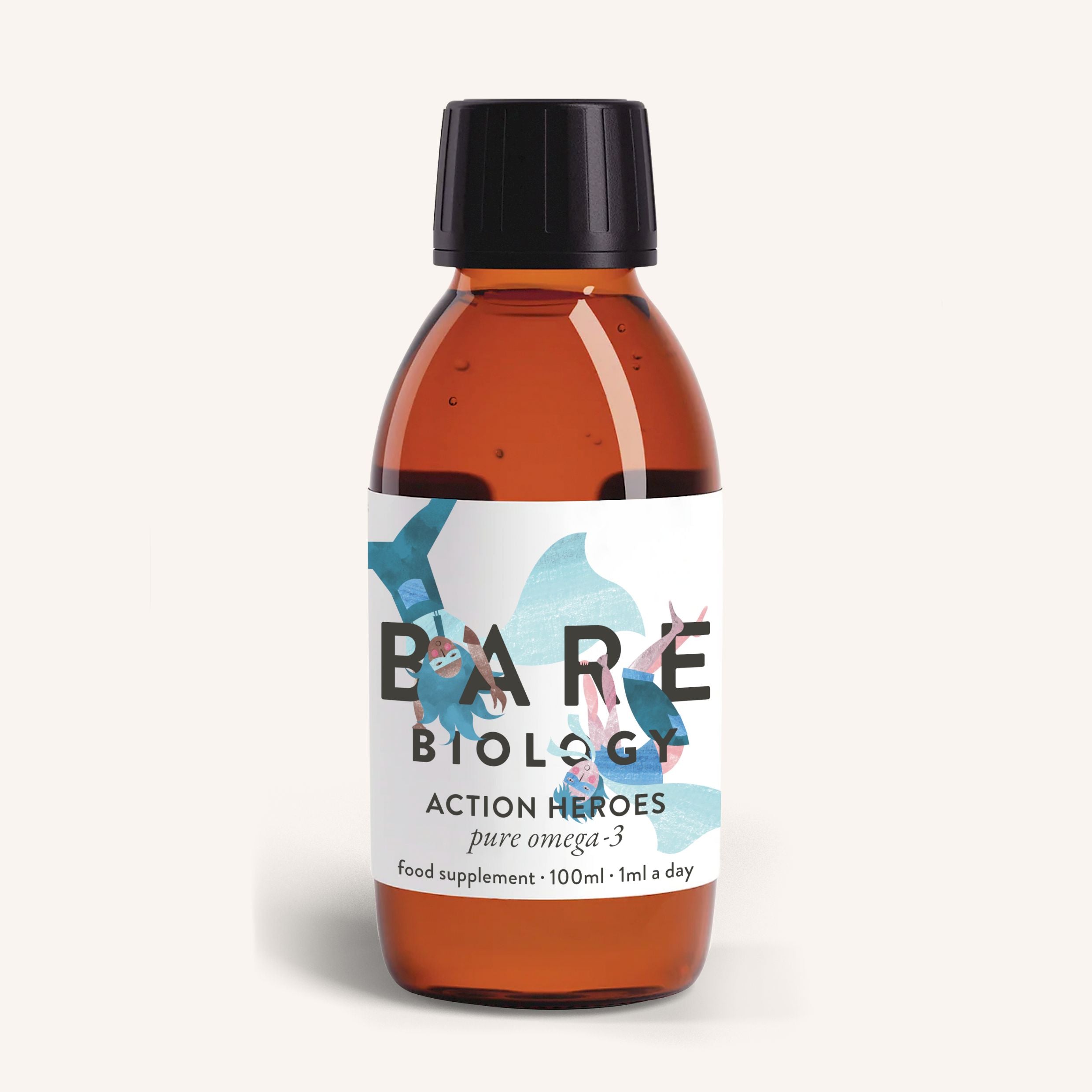 Action Heroes Pure Omega-3 Fish Oil for Kids (Liquid)