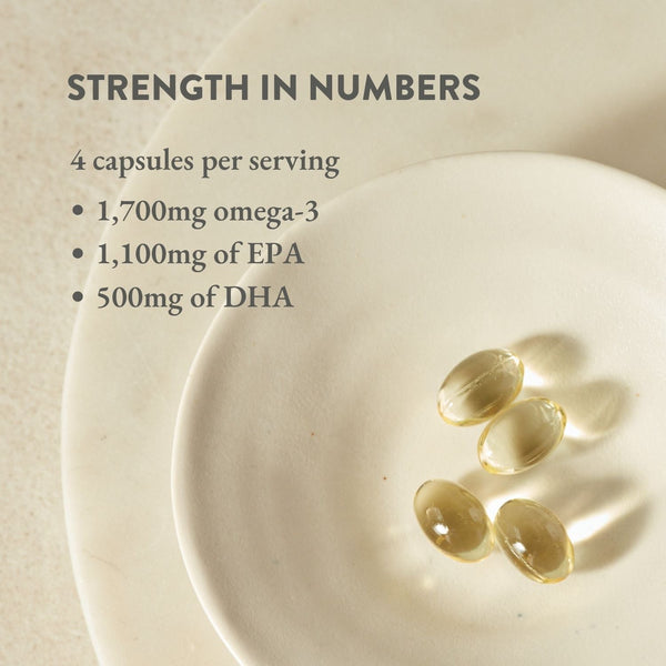 Life & Soul High Strength Omega-3 Fish Oil Mini Capsules