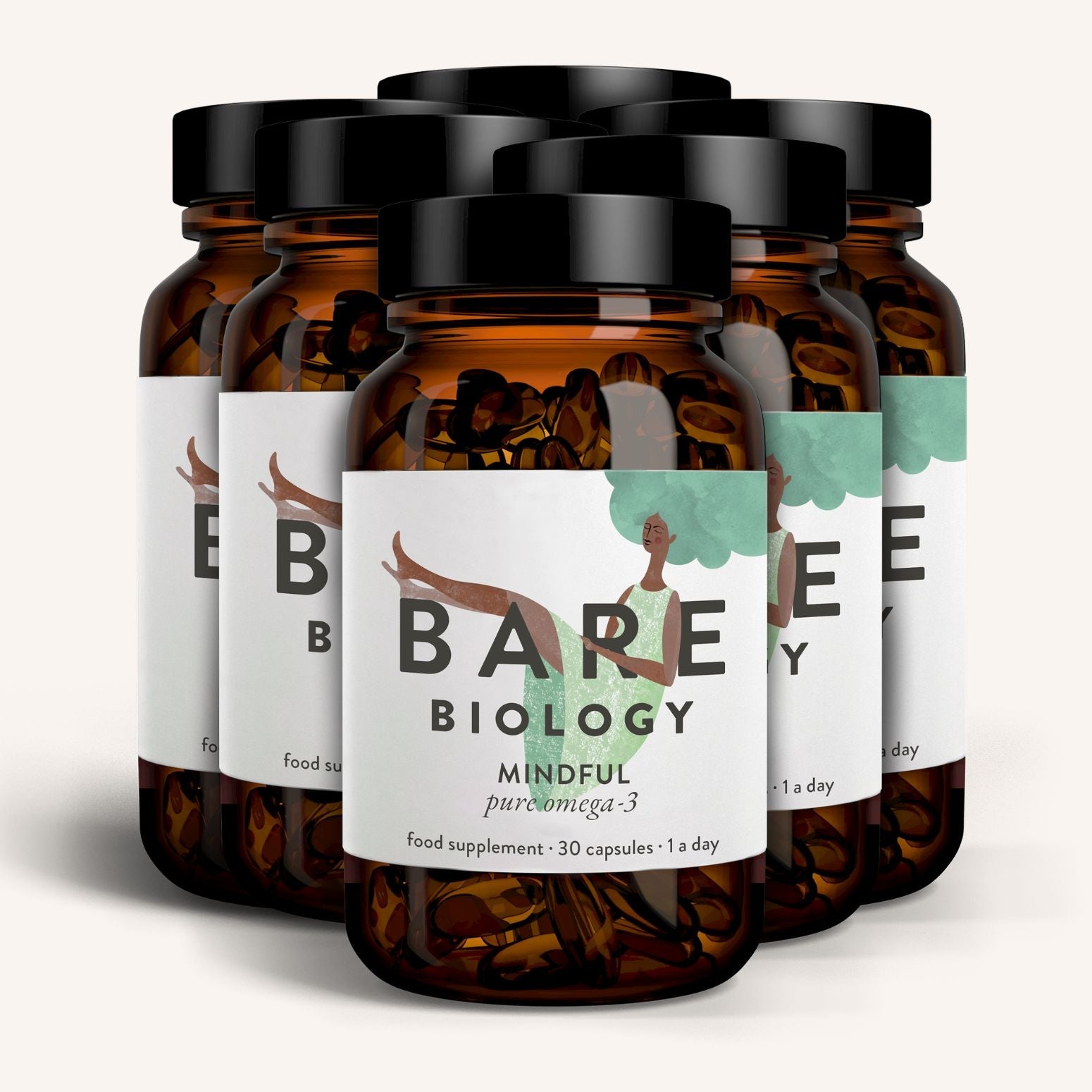 Mindful Pure DHA Omega-3 Capsules