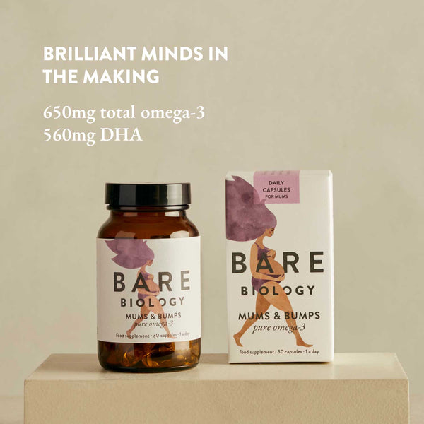 Mums & Bumps Omega-3 Fish Oil Capsules For Pregnancy