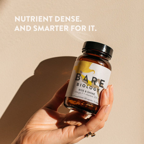 Rise & Shine Omega-3 Plus Vitamin D3 Capsules