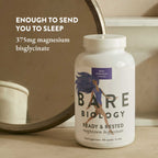 Ready & Rested Magnesium Bisglycinate 375mg 180 Capsules