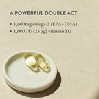 Rise & Shine Omega-3 Plus Vitamin D3 Capsules