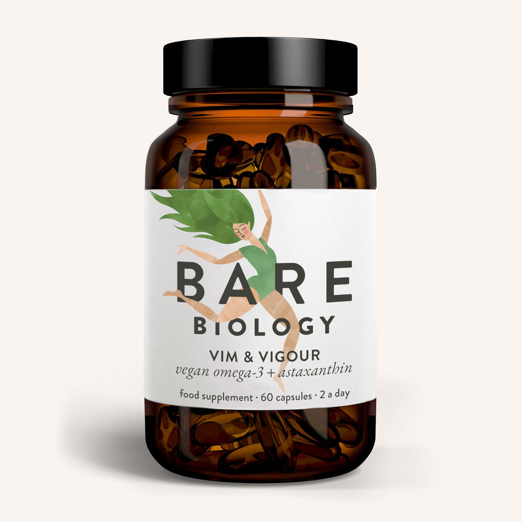 Vim & Vigour Vegan Omega-3 & Astaxanthin Capsules