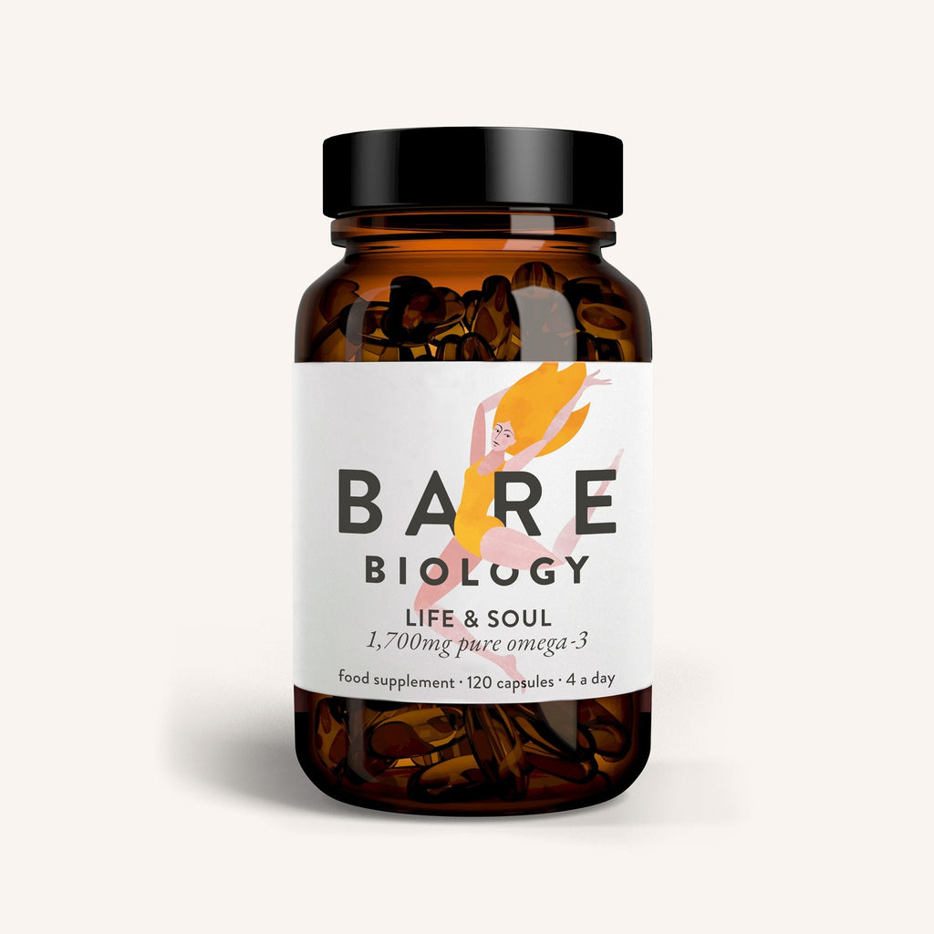 Life & Soul High Strength Omega-3 Fish Oil Mini Capsules