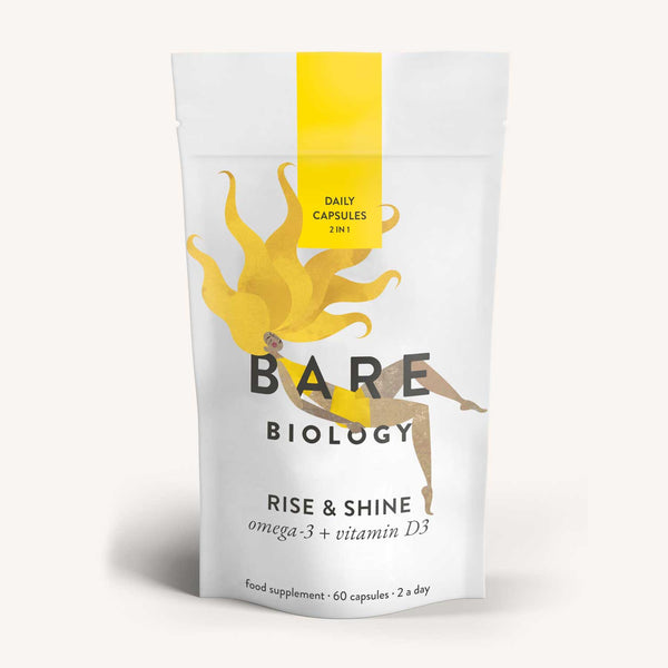 Rise & Shine Omega-3 Plus Vitamin D3 Capsules