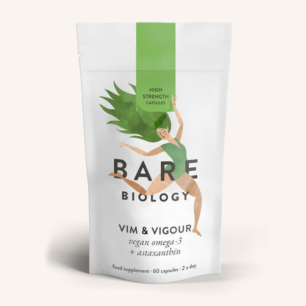 Vim & Vigour Vegan Omega-3 & Astaxanthin Capsules